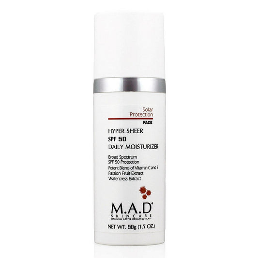 M.A.D. Skincare Hyper Sheer SPF 50 Matte Finish Daily Moisturizer